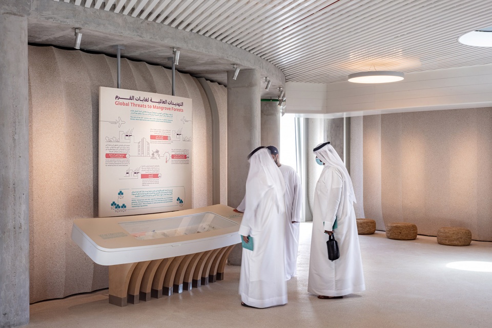 turtle sanctuary at kalba mangrove reserve by hopkins architects