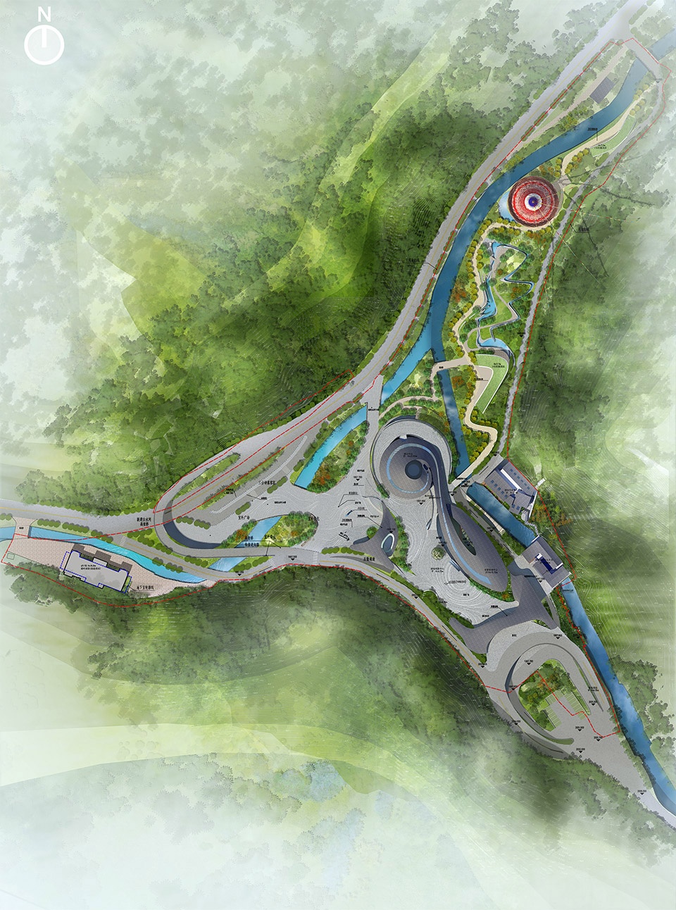 九寨沟景区沟口立体式游客服务中心清华大学建筑设计研究院