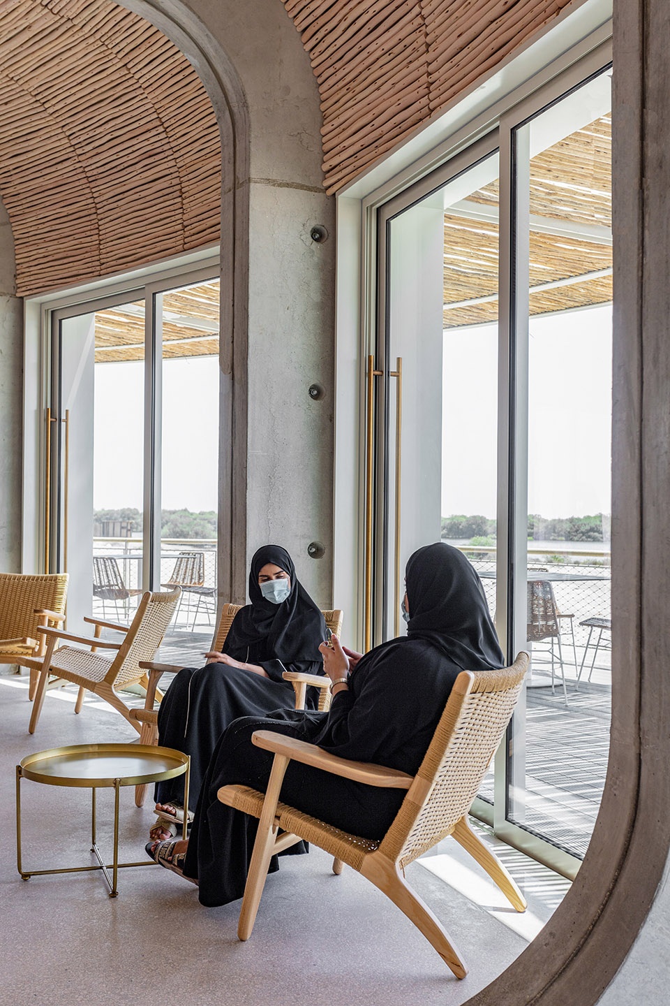 turtle sanctuary at kalba mangrove reserve by hopkins architects