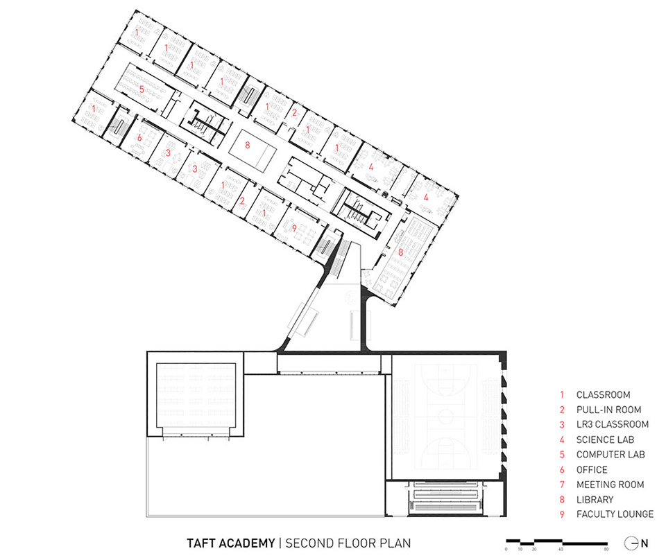 TAFT FRESHMAN ACADEMY by STL architects - 谷德设计网