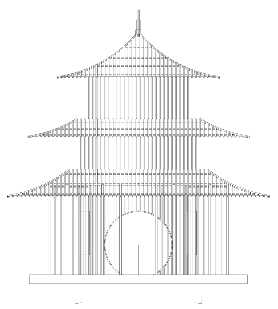shadowless pavilion china by shanghai dachuan architects