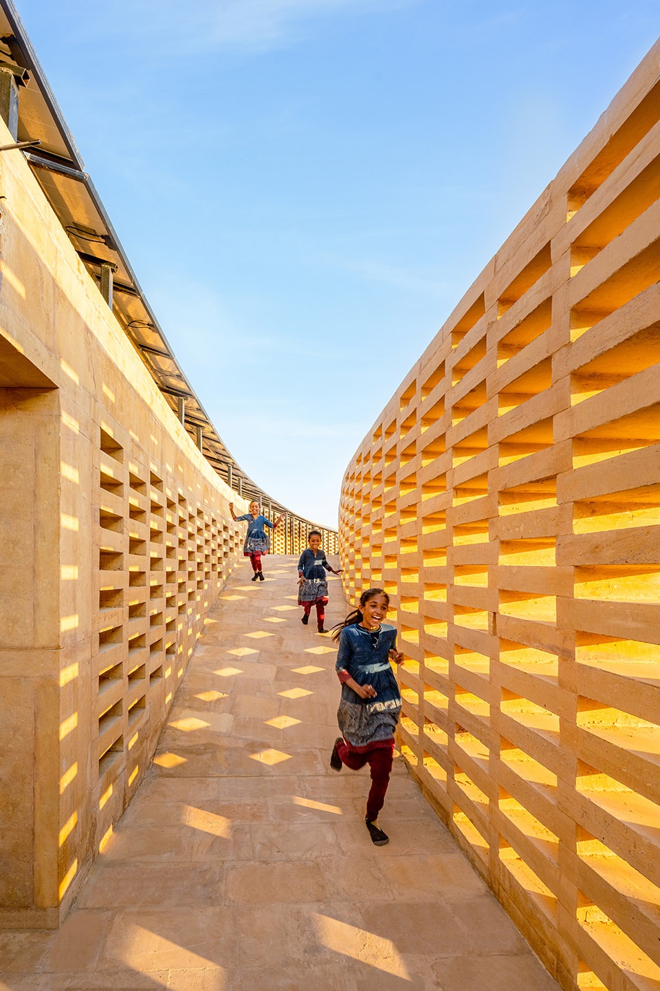 the rajkumari ratnavati girls school by diana kellogg architects