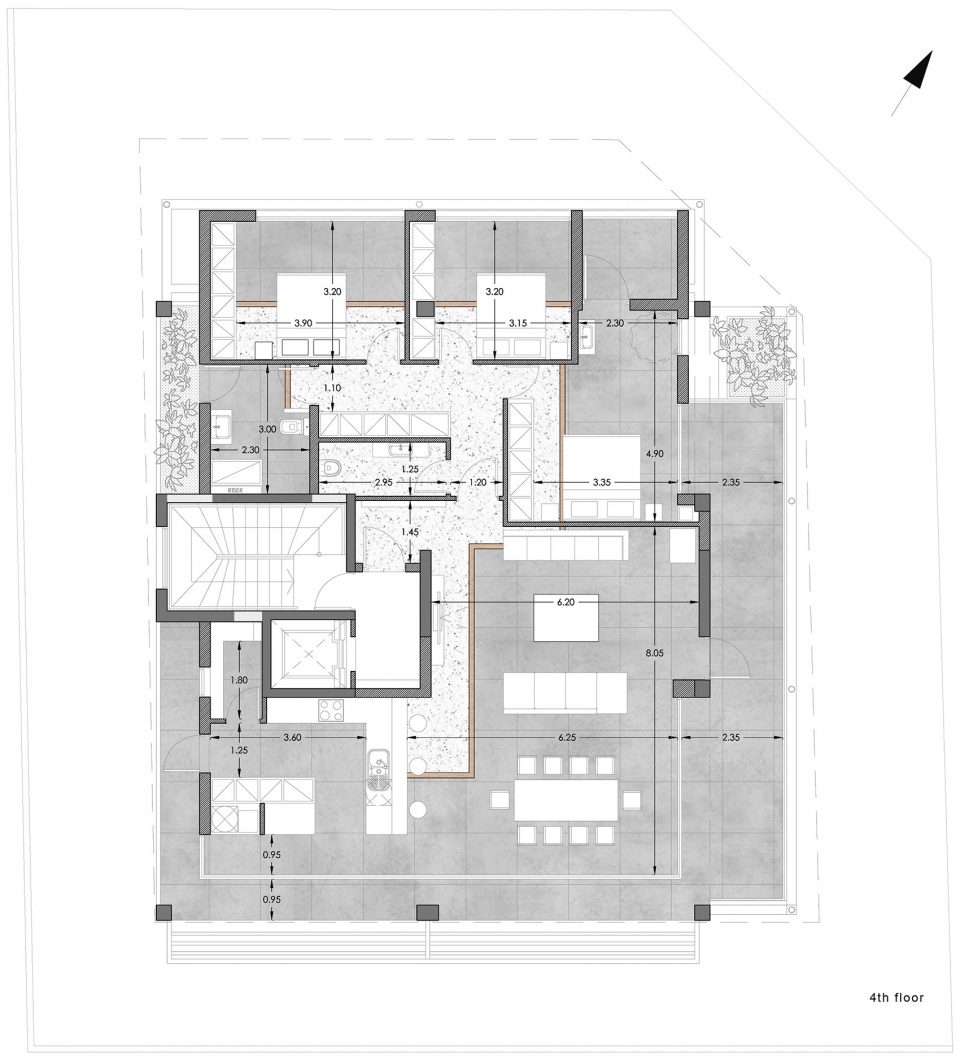 zio apartment block by alexis papadopoulos architectural practice