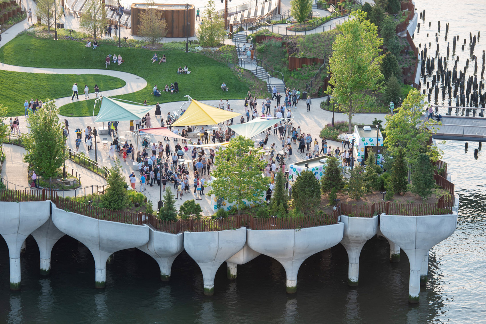 little island by heatherwick studio