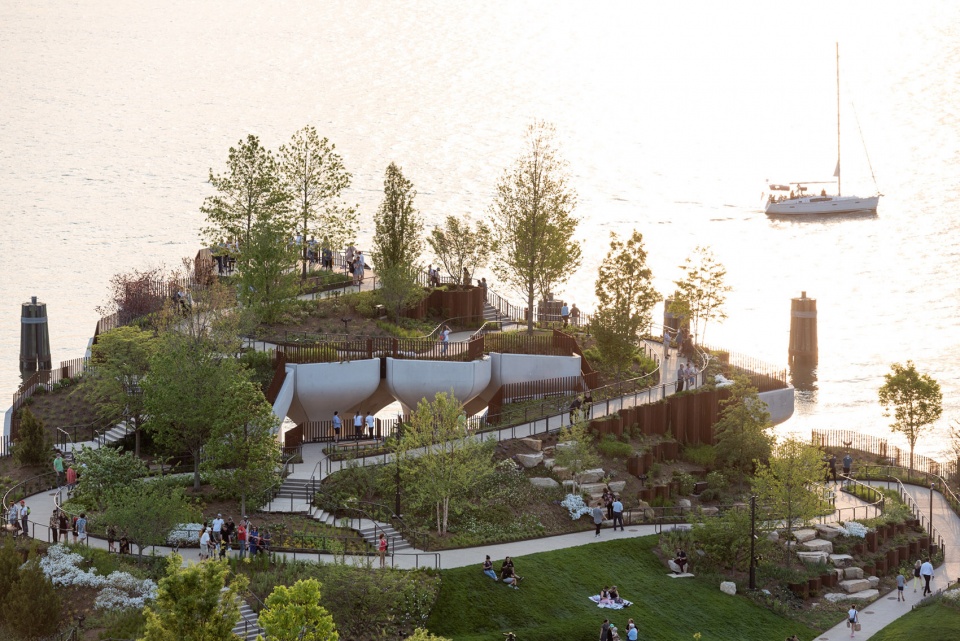 little island by heatherwick studio
