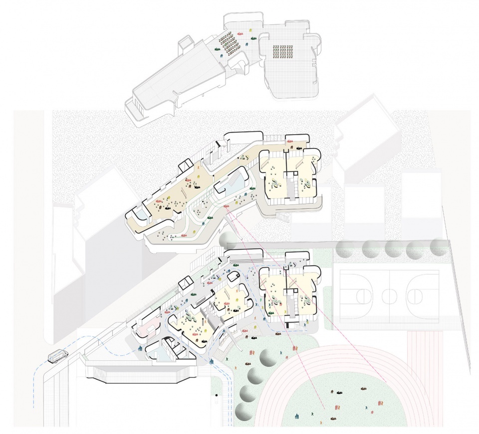 San min kindergarten by Fieldevo design studio LinBoYang Architects 1