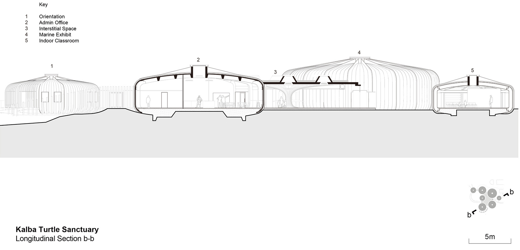 turtle sanctuary at kalba mangrove reserve by hopkins architects