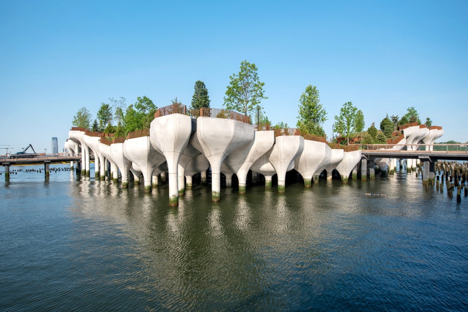 little island by heatherwick studio