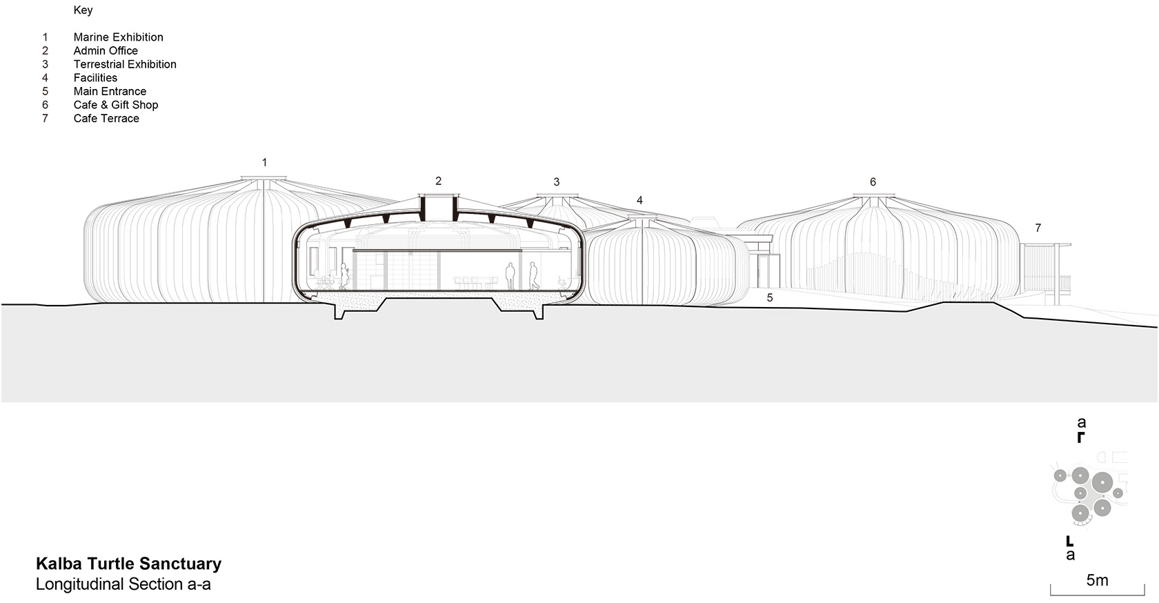 turtle sanctuary at kalba mangrove reserve by hopkins architects