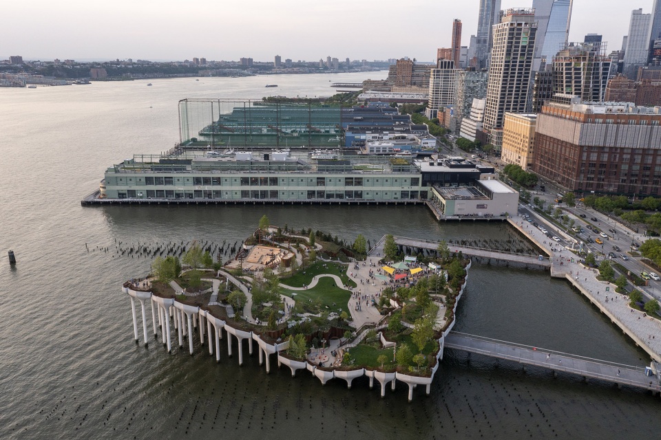 little island by heatherwick studio