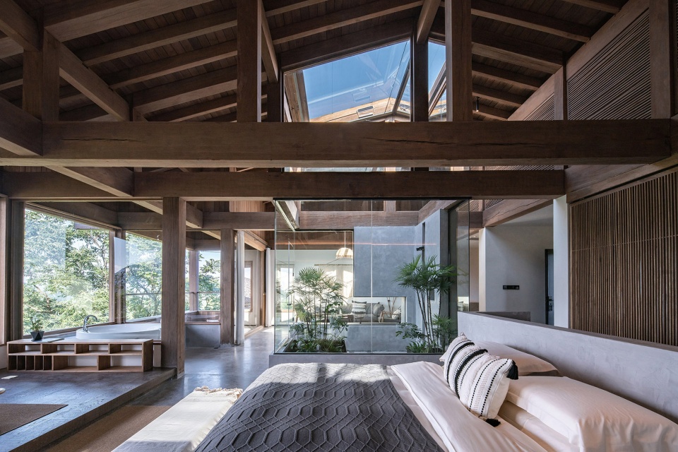 woodsy whispers residence in maer shan village china by shulin architectural design