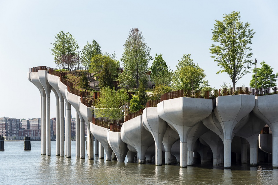 little island by heatherwick studio