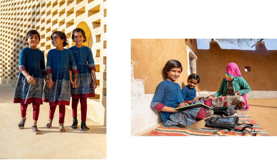 the rajkumari ratnavati girls school by diana kellogg architects