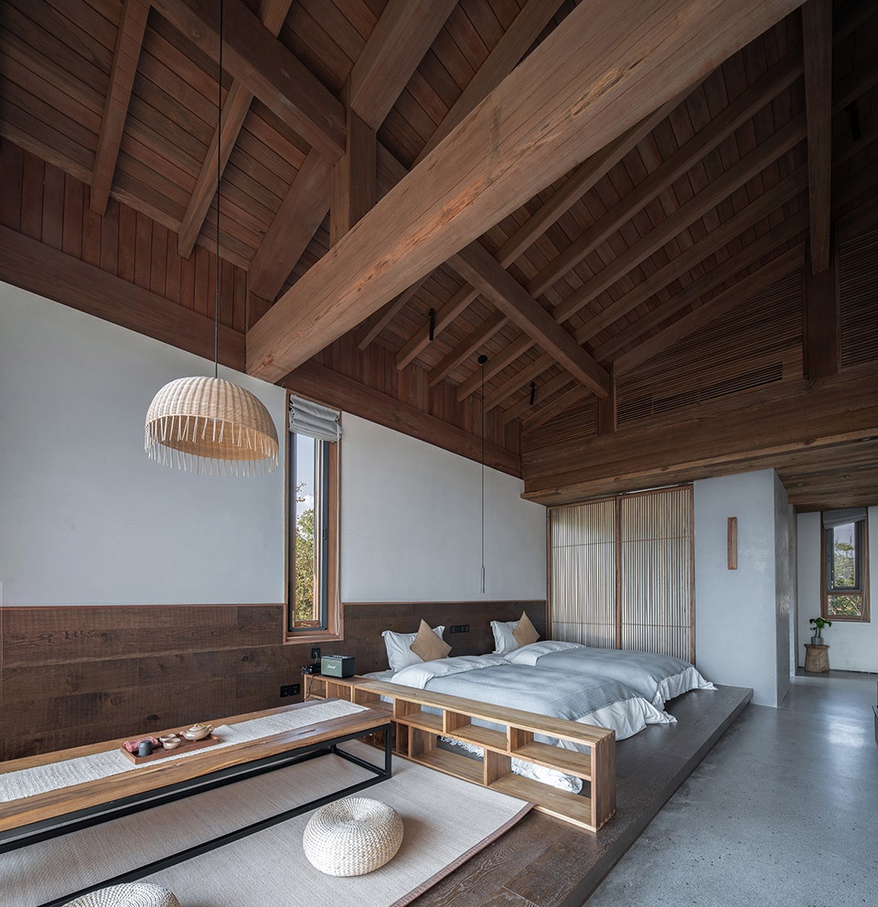 woodsy whispers residence in maer shan village china by shulin architectural design