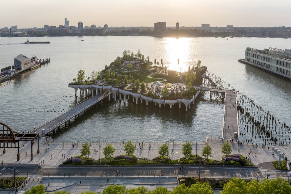 little island by heatherwick studio