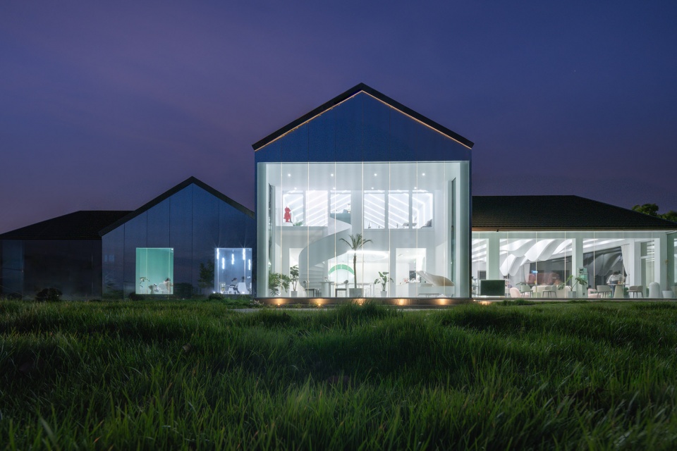 Suzhou Bay Sports Park supporting building LIM Cafe Parallect Design