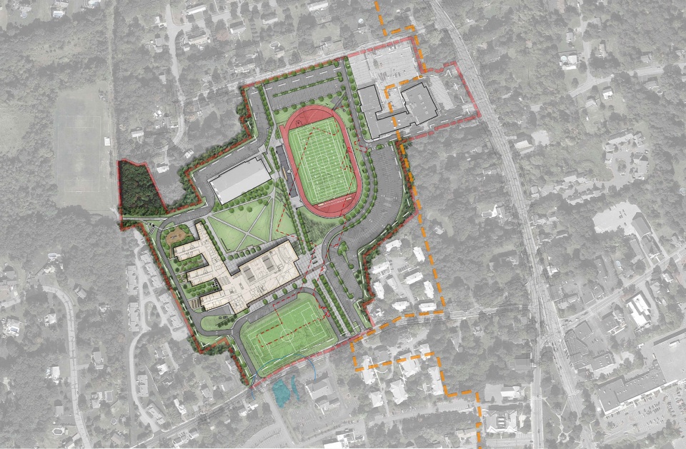 billerica memorial high school by perkinswill