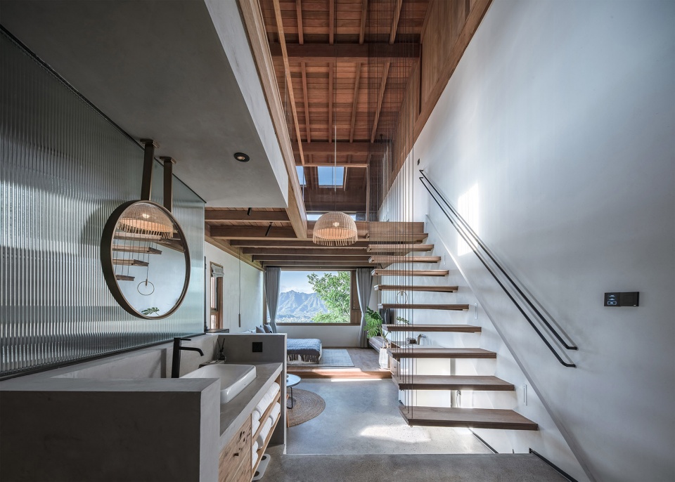 woodsy whispers residence in maer shan village china by shulin architectural design