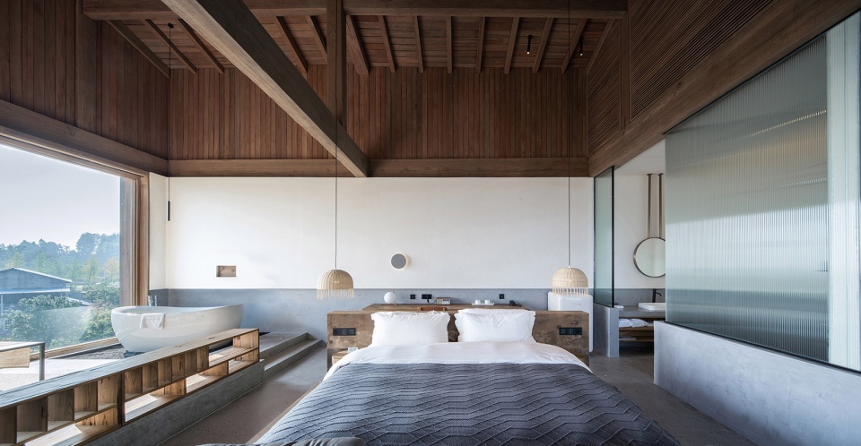 woodsy whispers residence in maer shan village china by shulin architectural design