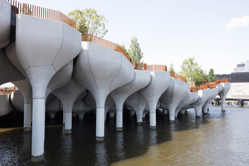 little island by heatherwick studio
