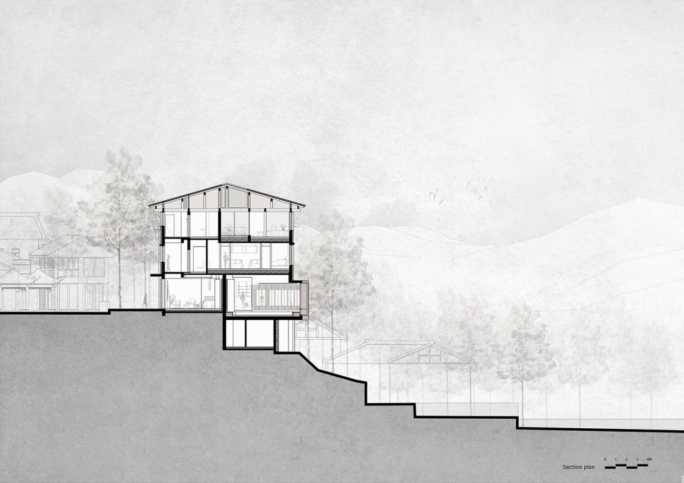 woodsy whispers residence in maer shan village china by shulin architectural design