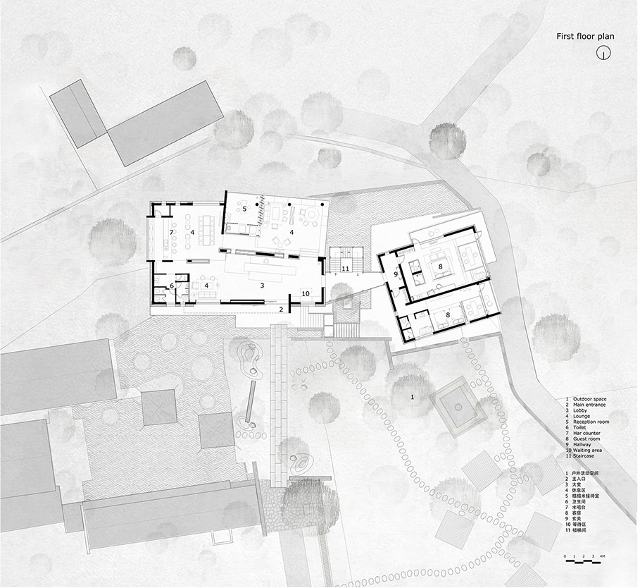 woodsy whispers residence in maer shan village china by shulin architectural design