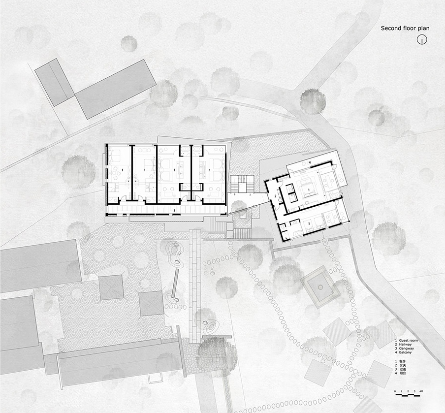 woodsy whispers residence in maer shan village china by shulin architectural design