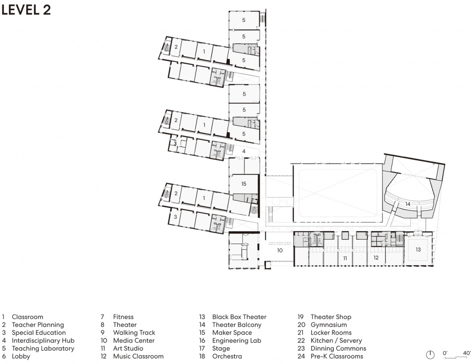 billerica memorial high school by perkinswill