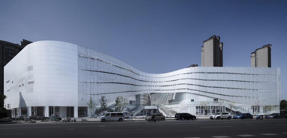 cultural and sports center in xu shu guan china by arts group co ltd