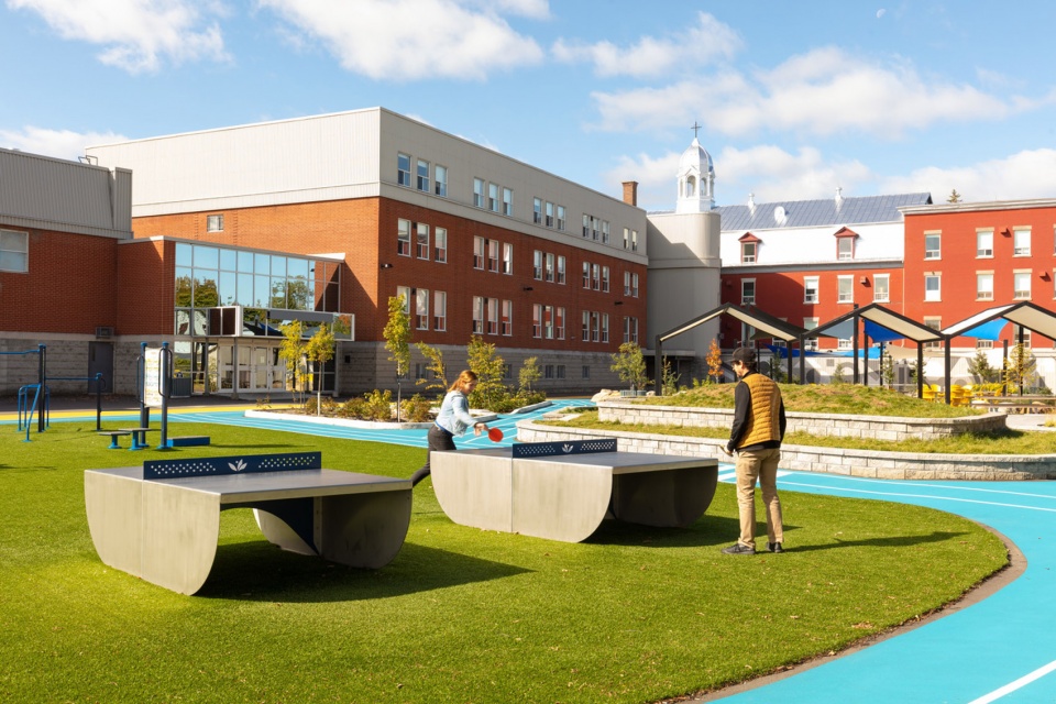 college saint paul bringing the indoor outdoors canada by taktik design