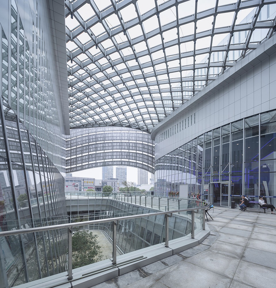 cultural and sports center in xu shu guan china by arts group co ltd