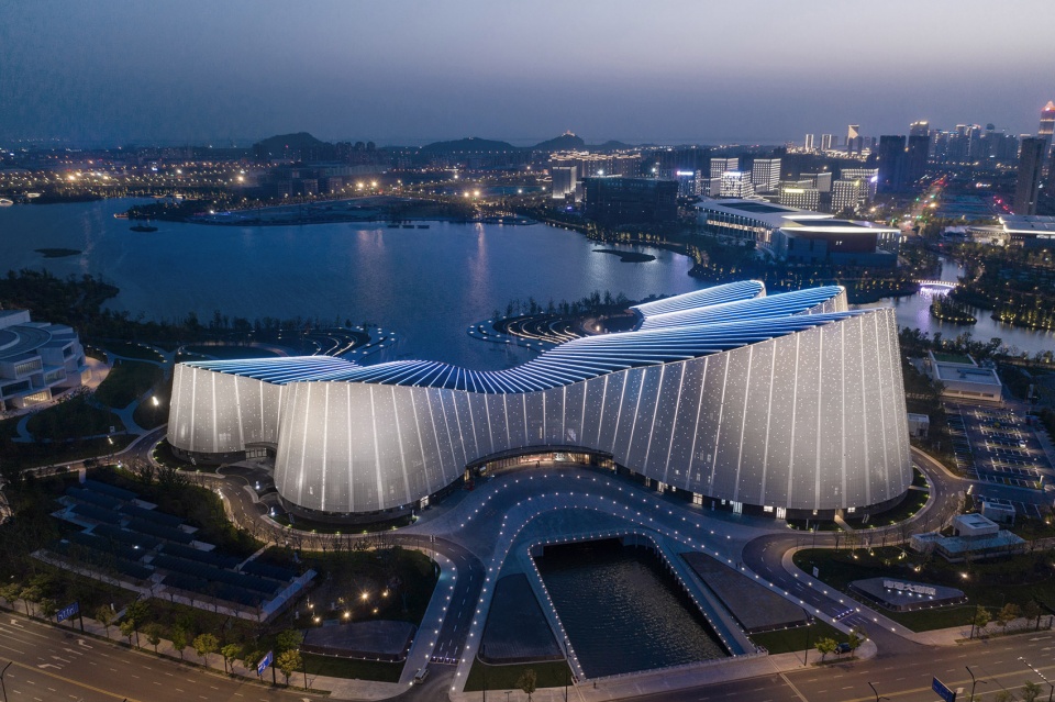 nantong grand theater nantong art museum lighting design by tungsten studio