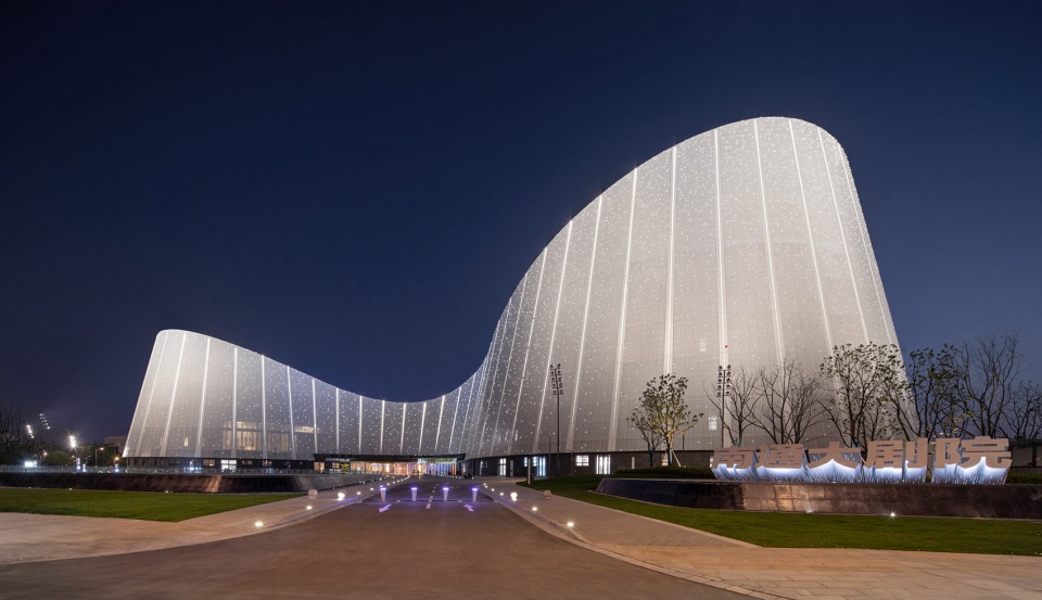 nantong grand theater nantong art museum lighting design by tungsten studio