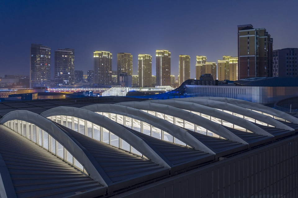 cultural and sports center in xu shu guan china by arts group co ltd