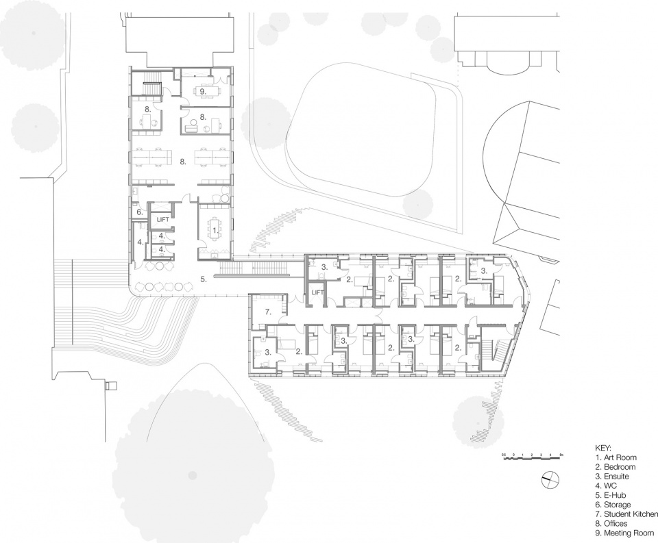 William Doo Undergraduate Centre and the Dr Lee Shau Kee Building architects AL A