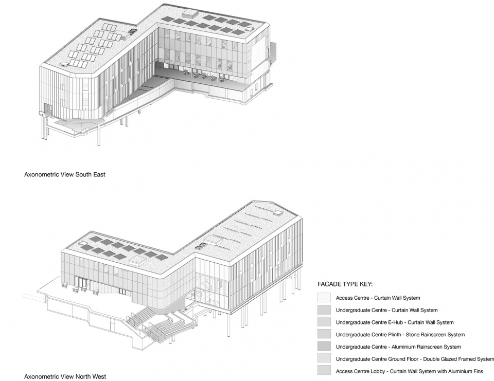 William Doo Undergraduate Centre and the Dr Lee Shau Kee Building architects AL A