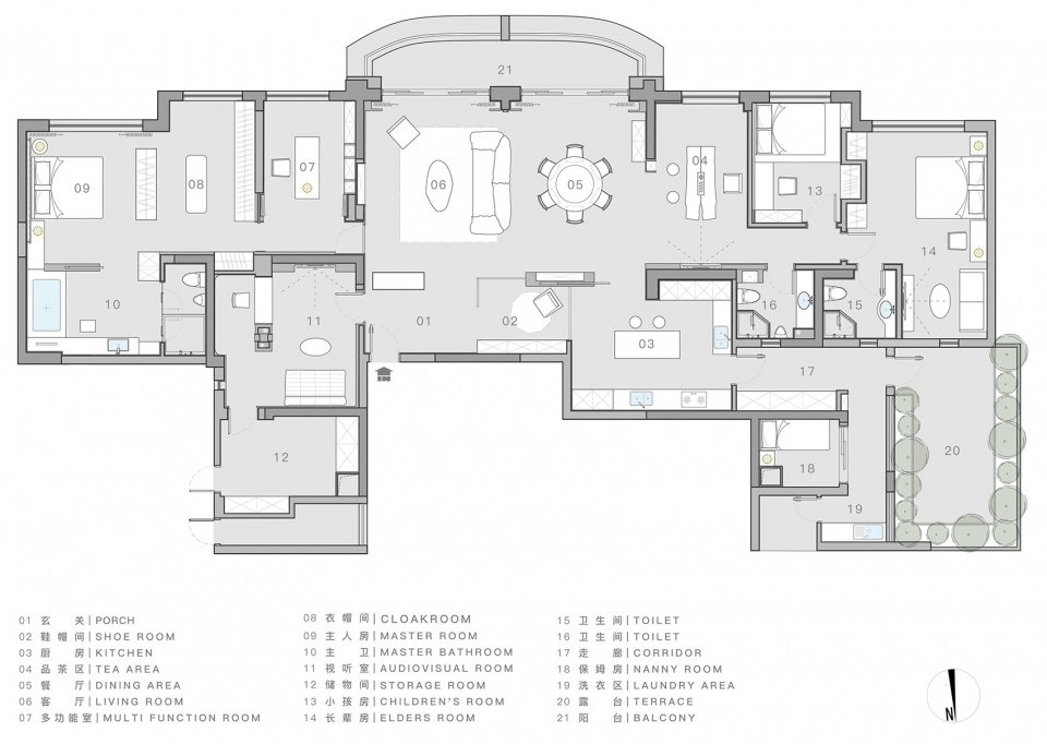ideal life in city graden china by lico design