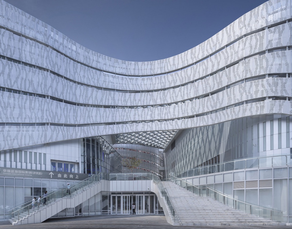 cultural and sports center in xu shu guan china by arts group co ltd