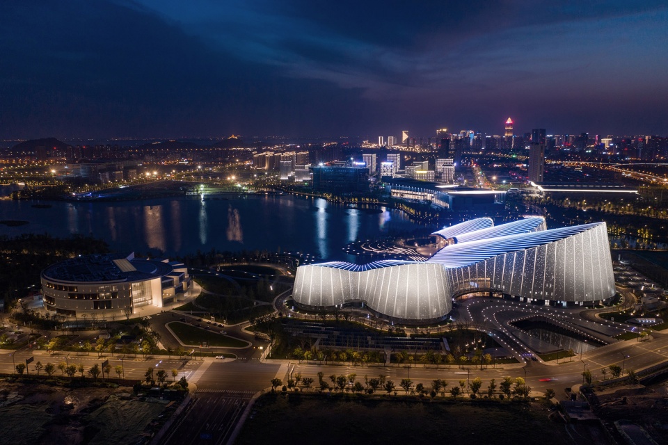 nantong grand theater nantong art museum lighting design by tungsten studio