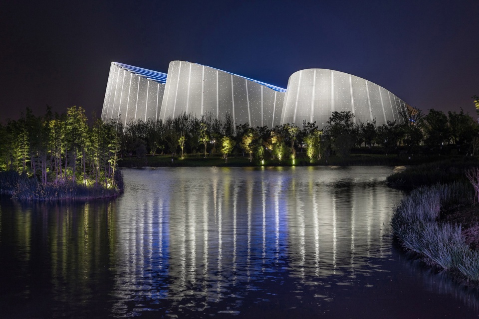 nantong grand theater nantong art museum lighting design by tungsten studio