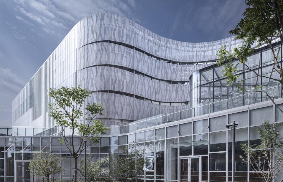 cultural and sports center in xu shu guan china by arts group co ltd
