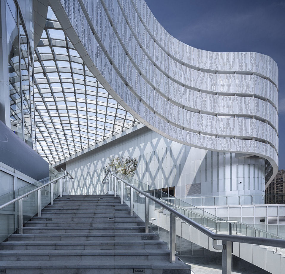 cultural and sports center in xu shu guan china by arts group co ltd
