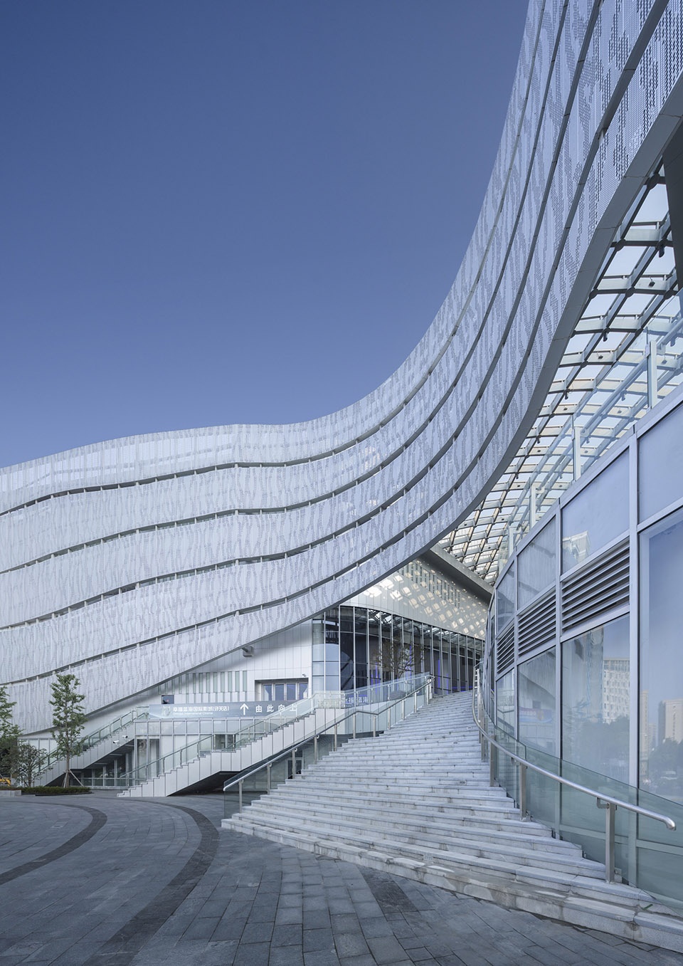 cultural and sports center in xu shu guan china by arts group co ltd