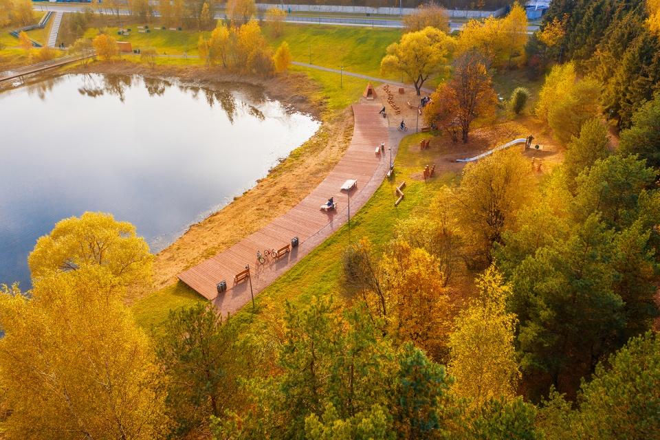 leonejsky lake strand in zvezdny town by ооо mezhregionstroy