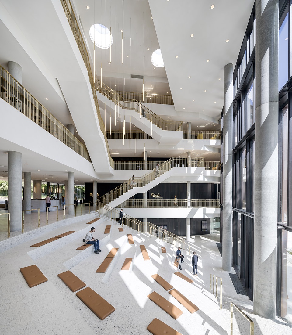 carlsberg central office by cf moller architects