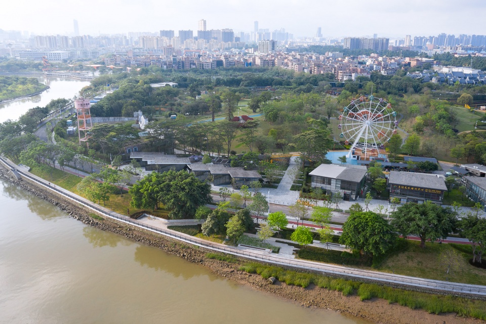 dongguan three rivers and six banks waterfront demonstration section project phase i project longwan section by dongda shenzhen design co...
