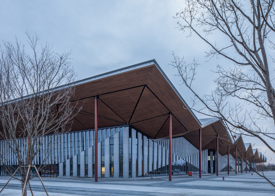 the 10th china flower expo renaissance pavilion by arcplus