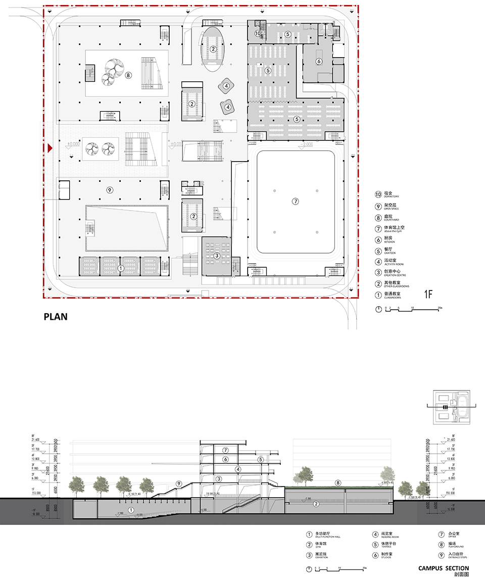 experimental school affiliated to longhua educational science institute china by shenzhen capol international associatesco ltd