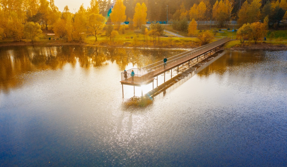 leonejsky lake strand in zvezdny town by ооо mezhregionstroy