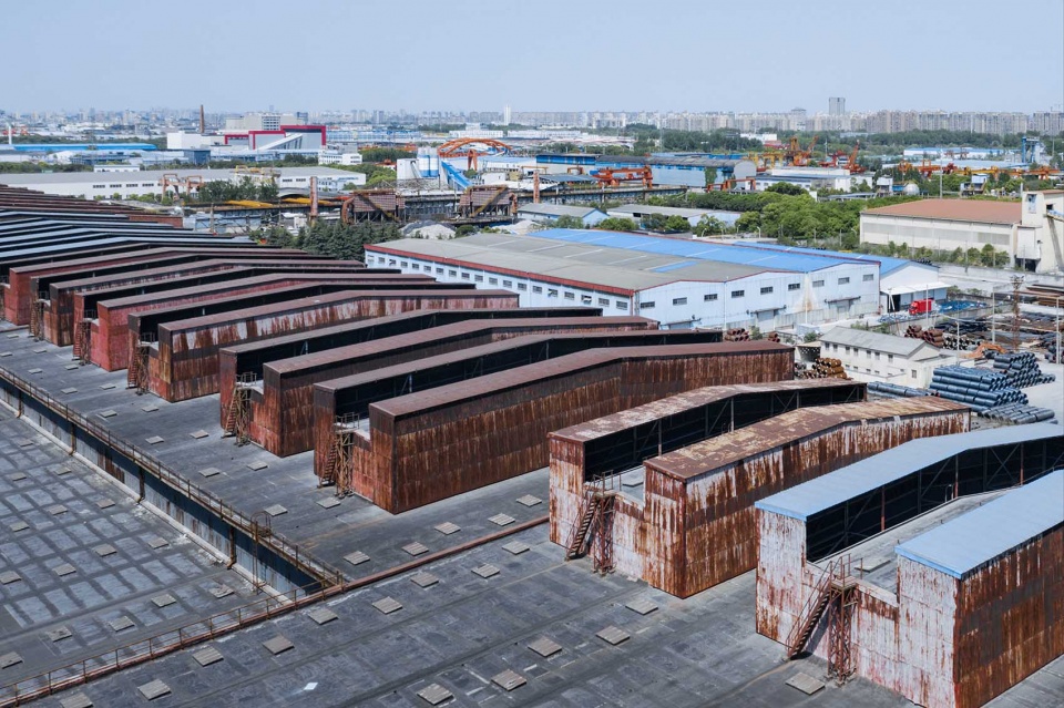 rebirth of the old factory gmp wins competition for shanghai academy of fine arts shanghai university wusong 1